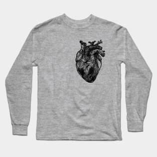 Black Heart Long Sleeve T-Shirt